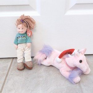 NEW TY Beanie Bopper Cool Cassidy and Pony Plush